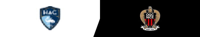 Estatísticas de le-havre x nice